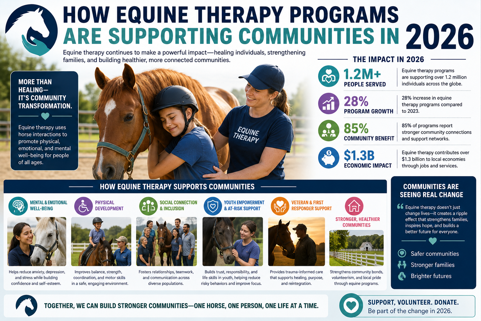 How Equine Therapy Programs Are Supporting Communities in 2026
