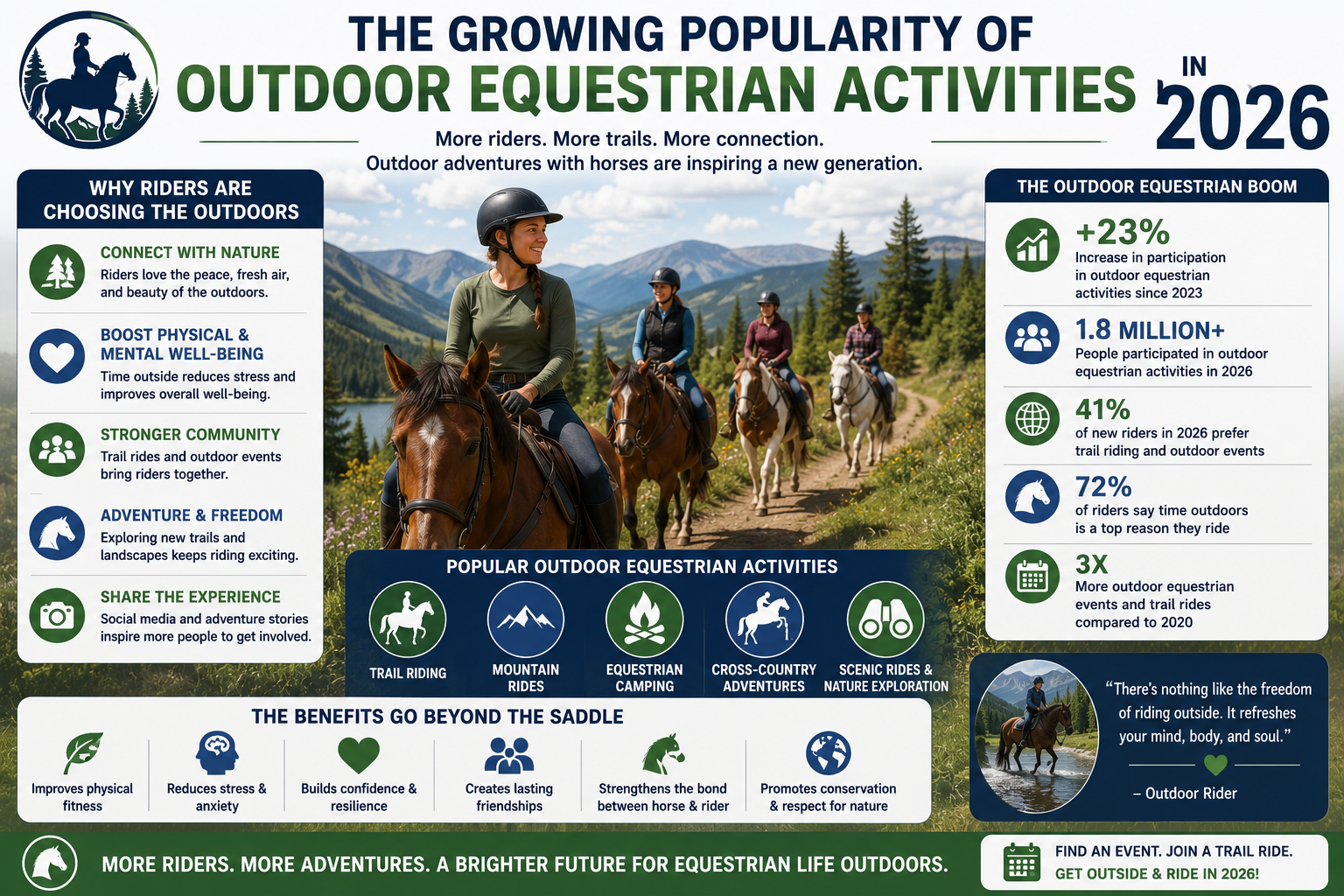 The Growing Popularity of Outdoor Equestrian Activities in 2026