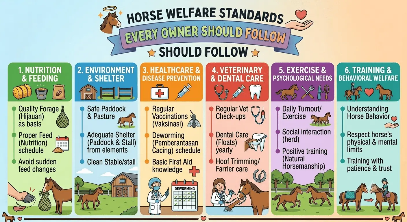 Horse Welfare Standards Every Owner Should Follow