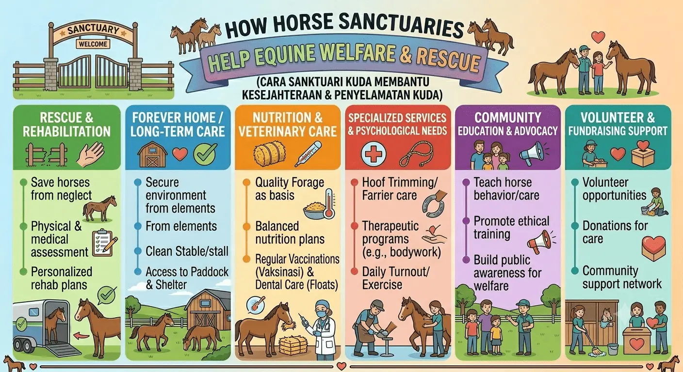 How Horse Sanctuaries Help Equine Welfare and Rescue