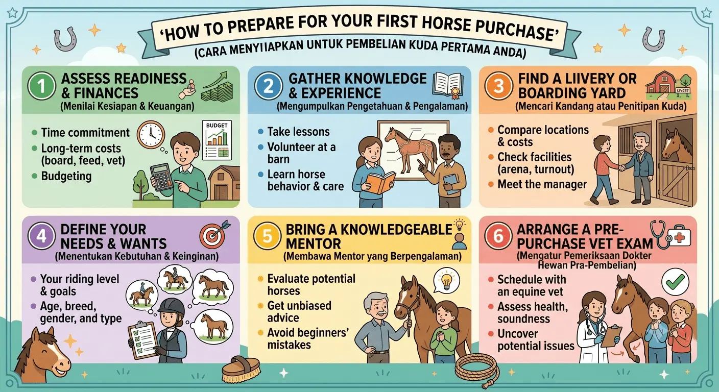 How to Prepare for Your First Horse Purchase